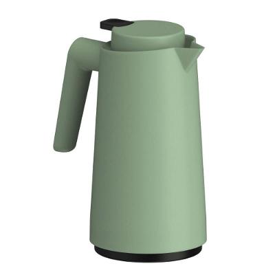 Garrafa Térmica Vercelli 500ML Plástico e Vidro Verde Unitermi