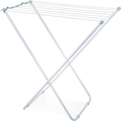 Varal de Chão Slim Dobrável Aço Pintado 7 Varetas 16KG Branco Mor