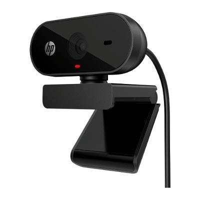 Webcam Full HD HP 320 USB-A com Microfone Integrado Preta HP