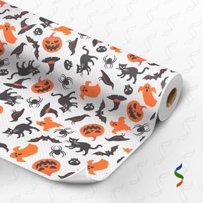 TNT Estampado Halloween Desenhos 1,40M 40G 25MTS Supper