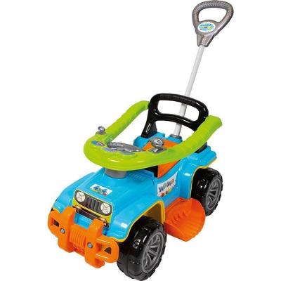 Veículo para Bebê Jip Colorido com Som Haste Removível Maral