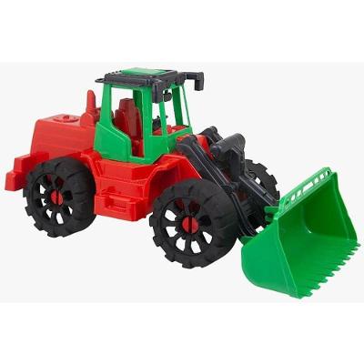 Trator Carregadeira Kraft com Braço de Elevação 38x15x18cm Kendy Brinquedos