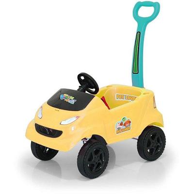 Veículo para Bebê Baby Car Pet com Empurrador Removível Homeplay