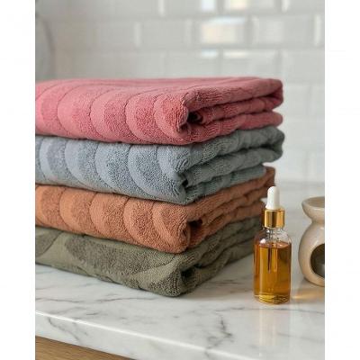 Toalha de Banho Praia Brisa 72x150cm 100% Algodão 530g-m2 Rosa LM Peter
