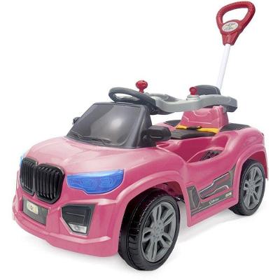 Veículo para Bebê BM Car Rosa 30kg Função Passeio e Pedal Maral