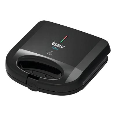 Grill Sumay Elétrico 2 em 1 Antiaderente 750W Preto 110V