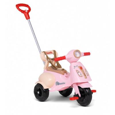 Veículo para Bebê Vespita Amalfi com Som e Empurrador 30kg Calesita