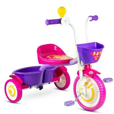 Triciclo Infantil Honey Bee Pneus EVA Alumínio Nathor Bicicletas