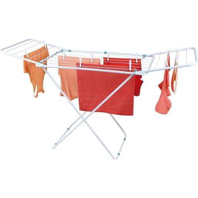 Varal de Chão com Abas Tubo de Aço Pintura Epóxi Até 16KG Mor