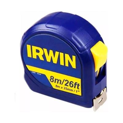 Trena Manual Irwin IW13948 8M Proteção de Nylon Azul e Amarelo