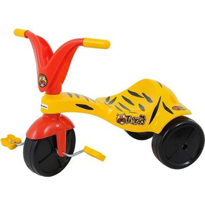 Triciclo Tigrão com Assento Ergonômico para 1 a 4 Anos Xalingo Brinquedos
