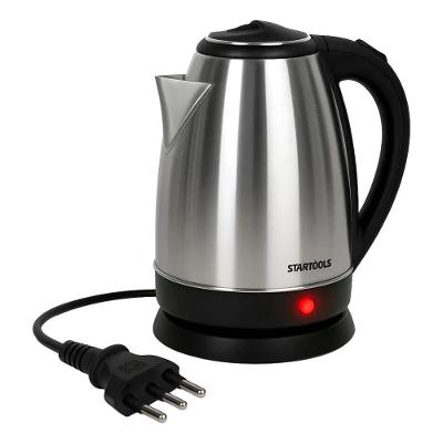 Chaleira Elétrica Inox 1,8L 1000W 220V