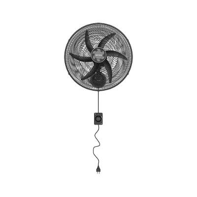 Ventilador Parede Ventisol 50cm Preto Linha Monta Fácil para Ambientes Amplos 220V