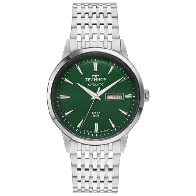 Relógio Masculino Automático Dress Aço Inox Prata 8205PR-1V Technos