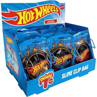 Slime Hot Wheels Gelele Clip Bag 180g com Clip Personalizado Doce Brinquedo
