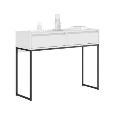 Aparador Buffet Cadiz Industrial 2 Gavetas MDP 90CM Branco Casah