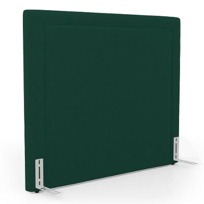 Cabeceira King Alba 195cm no Box Madeira Maciça Suede Verde Desk Design