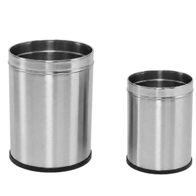Kit 2 Lixeiras BLM22 Blume 10L e 6L Aço Inox Abertura por Pressão Blume Office