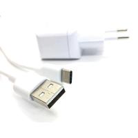 Kit Carregador Moto G5 S Plus Com Cabo Micro Usb V8 Branco - 3