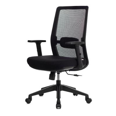 Cadeira Diretor BLM143 Vitalis Mesh Rodízio PU Giratória Preto Blume Office