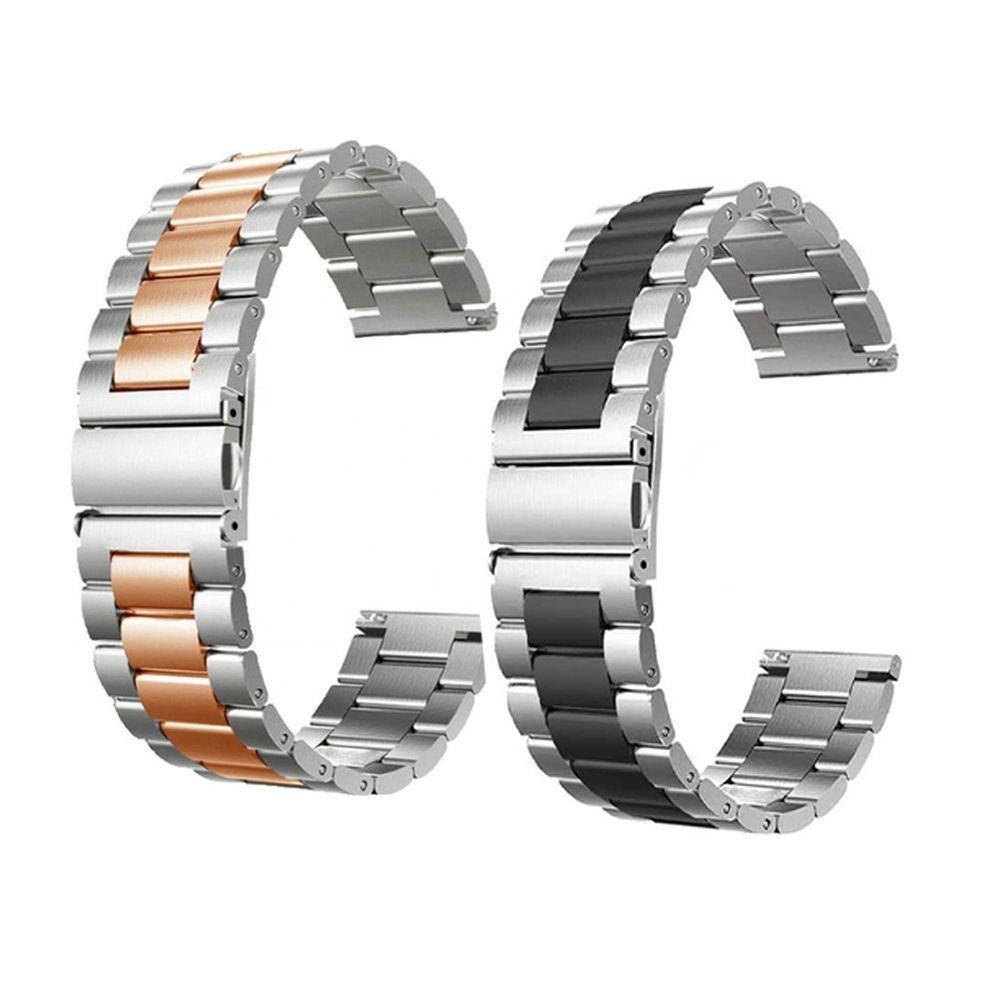 Kit 2 Pulseiras Smartwatch Inox Relogio Elos Smartband - 1