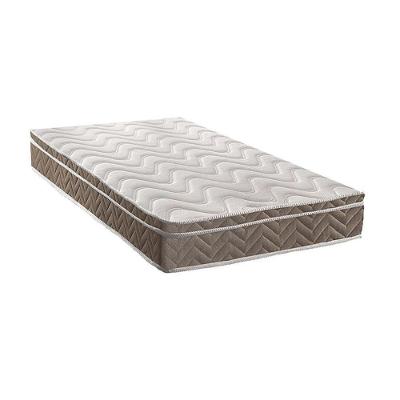 Colchão Solteiro Espuma D33 Ortopédico Conforto Ultra 78x188x25cm Marrom Paropas