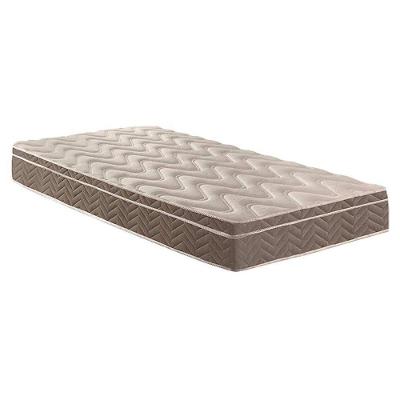 Colchão Solteiro Espuma D33 Ortopédico Conforto Ultra 88x188x17cm Marrom Paropas