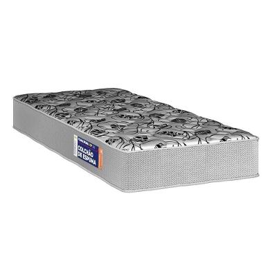 Colchão Solteiro Espuma D33 Pluma Spuma Vip 88x188x24cm Bege