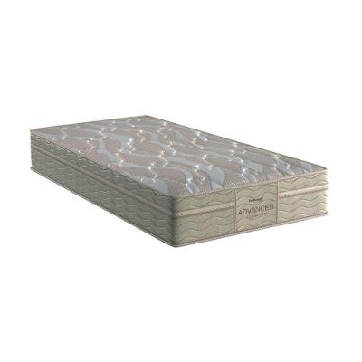 Colchão Solteiro Espuma D45 Euro Pillow Top 88x188CM Bege Probel