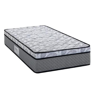 Colchão Solteiro Espuma D65 Ortopédico Euro Pillow 88x188x17CM Bege Herval
