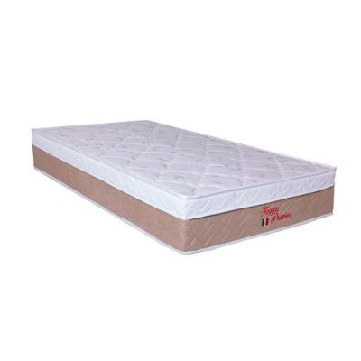 Colchão Solteiro Espuma D28 Euro Pillow Foggia Premier 88x188CM Bege Orthoflex