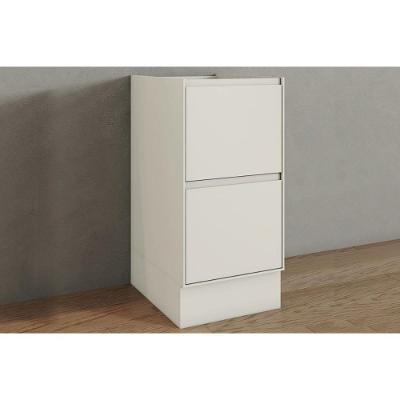 Balcão Cozinha Fineze 2 Gavetas MDF 51CM Areia Móveis Henn