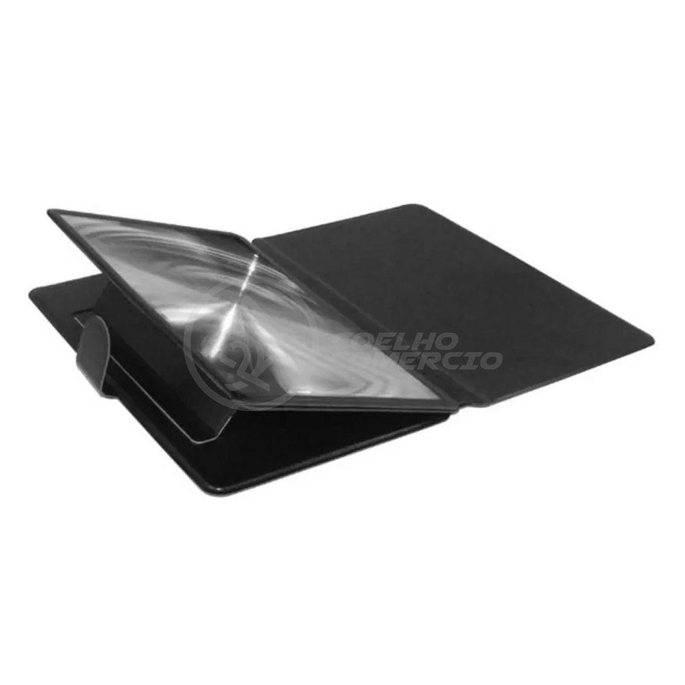 Lupa Ampliadora Tela De Celular Portátil Dobrável Preta - 2