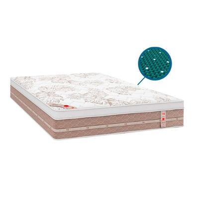 Colchão King Molas Bonnel Magnético Niponpedic D28 193x203x32cm Branco Colchões Castor