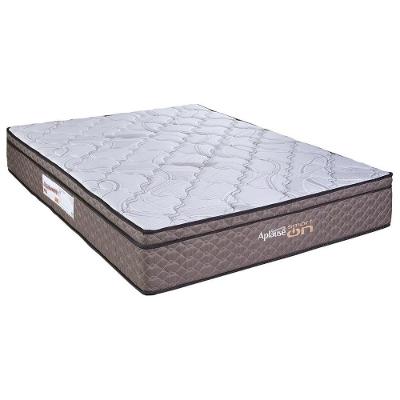 Colchão Casal Magnético Massagem D45 Euro Pillow 138x188cm Marrom