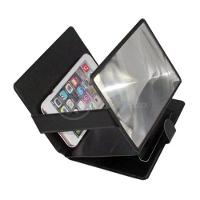 Lupa Ampliadora Tela De Celular Portátil Dobrável Preta - 1