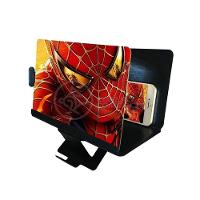Lupa Ampliadora Tela De Celular Portátil Dobrável Preta - 1