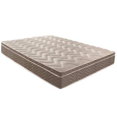 Colchão Casal Espuma D28 Euro Pillow Pasquale Clean 138x188x25cm Branco Paropas