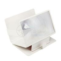 Lupa Ampliadora Tela De Celular Portátil Dobrável Branca - 11