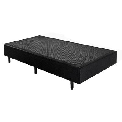 Cama Box Solteiro Universal Madeira Antideslizante Preta Plumatex