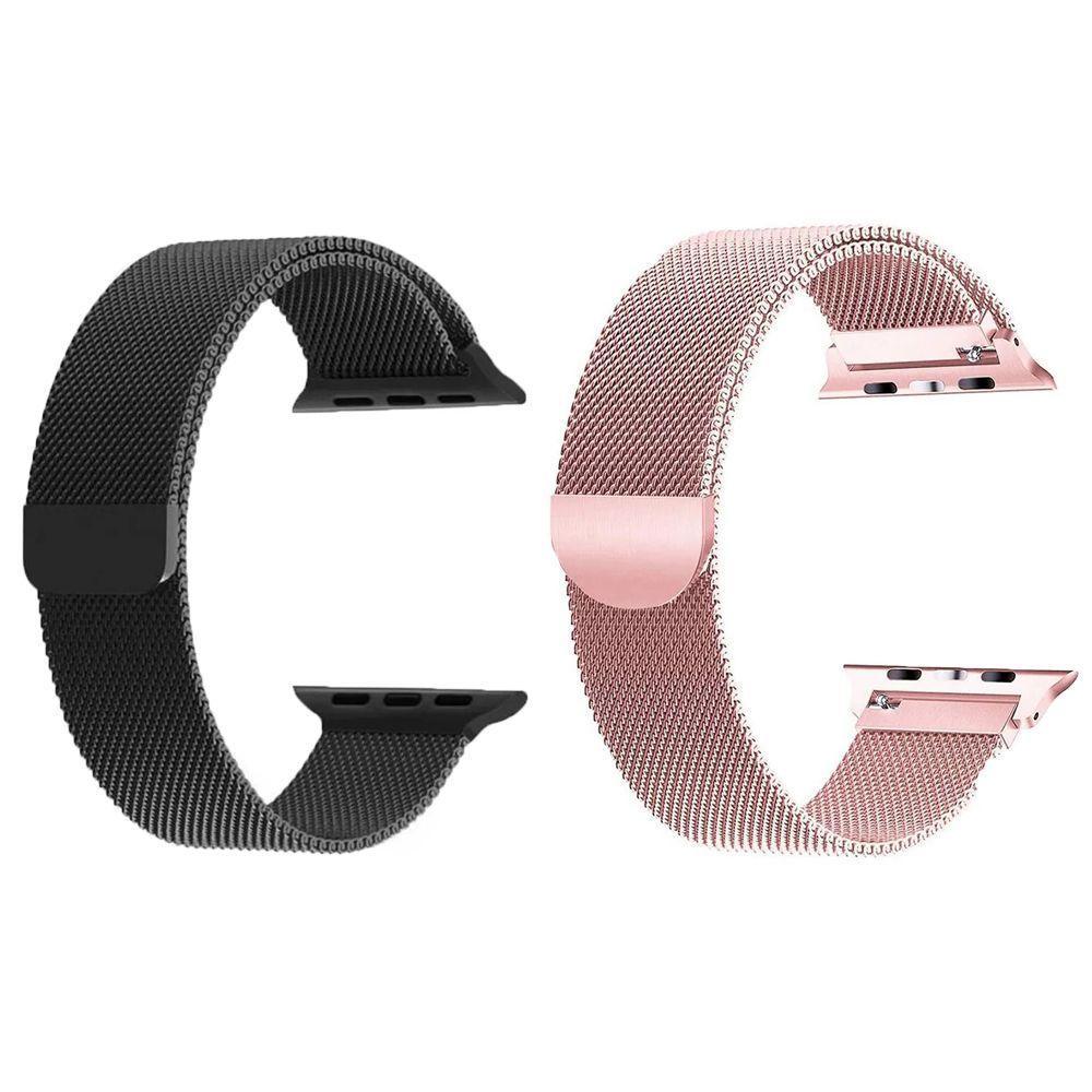 Kit 2 Pulseira Magnetica Relogio Smartwatch Ima Smartband - 1