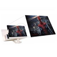 Lupa Ampliadora Tela De Celular Portátil Dobrável Branca - 1