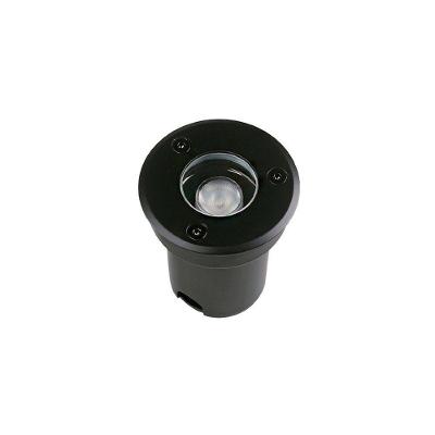 Embutido de Solo LED ES-6894 1W Bivolt IP67 3000K Preto Astraled