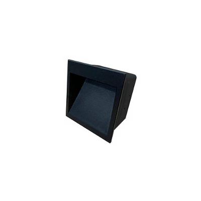 Balizador de Embutir LED Mylo 3W Bivolt IP67 3000K Preto Astraled