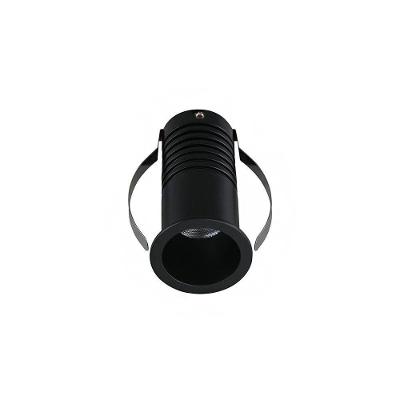 Spot de Embutir LED Bria Alto IRC 95 3W 3000K Preto Astraled