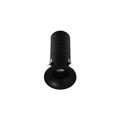 Spot de Embutir Gyro LED Alto IRC 97 3W 3000K Preto Astraled