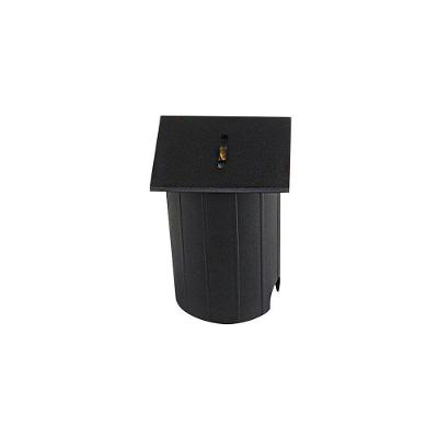 Balizador Rale Quadrado Embutir LED 2W Bivolt IP65 Preto Astraled