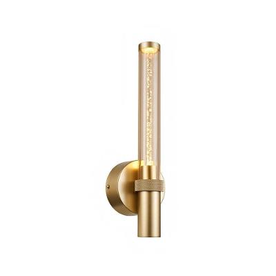 Arandela Nyla LED 400 Lúmens Bivolt 3000K Amarela Dourado Astraled