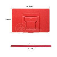 Lupa Ampliadora Tela De Celular Portátil Dobrável Vermelho - 7