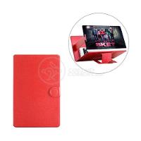 Lupa Ampliadora Tela De Celular Portátil Dobrável Vermelho - 8